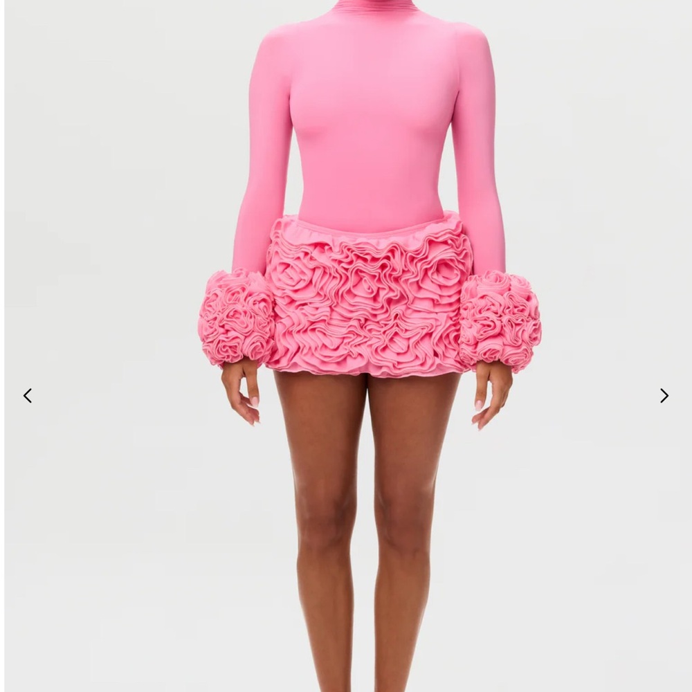 Naked Wardrobe Pink Mini skirt